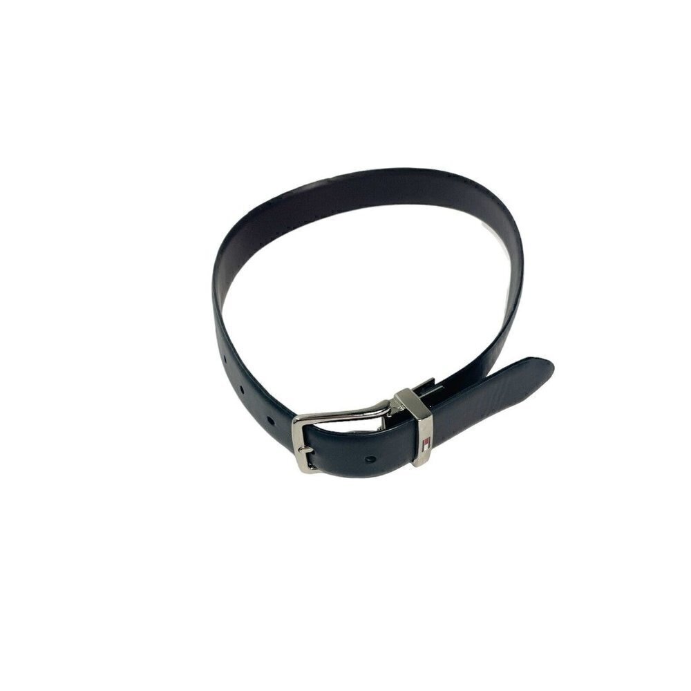 Tommy Hilfiger Reversible Belt Kids S Black Brown Faux Leather‎ Dress Casual